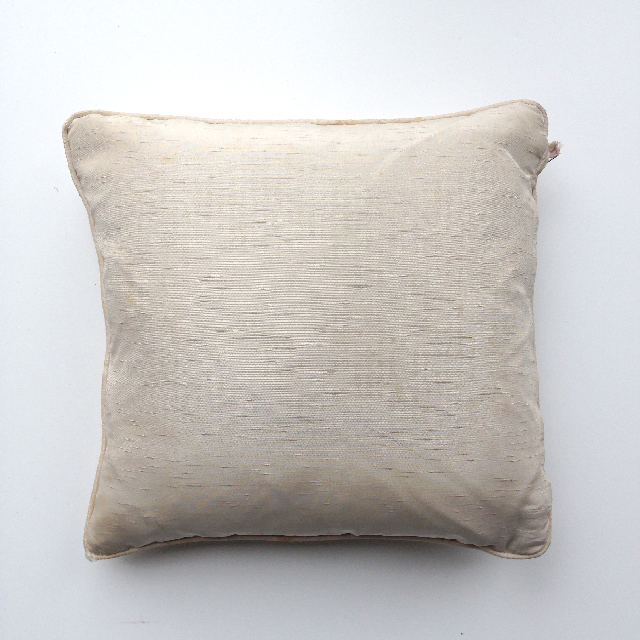 CUSHION, Off White Silk